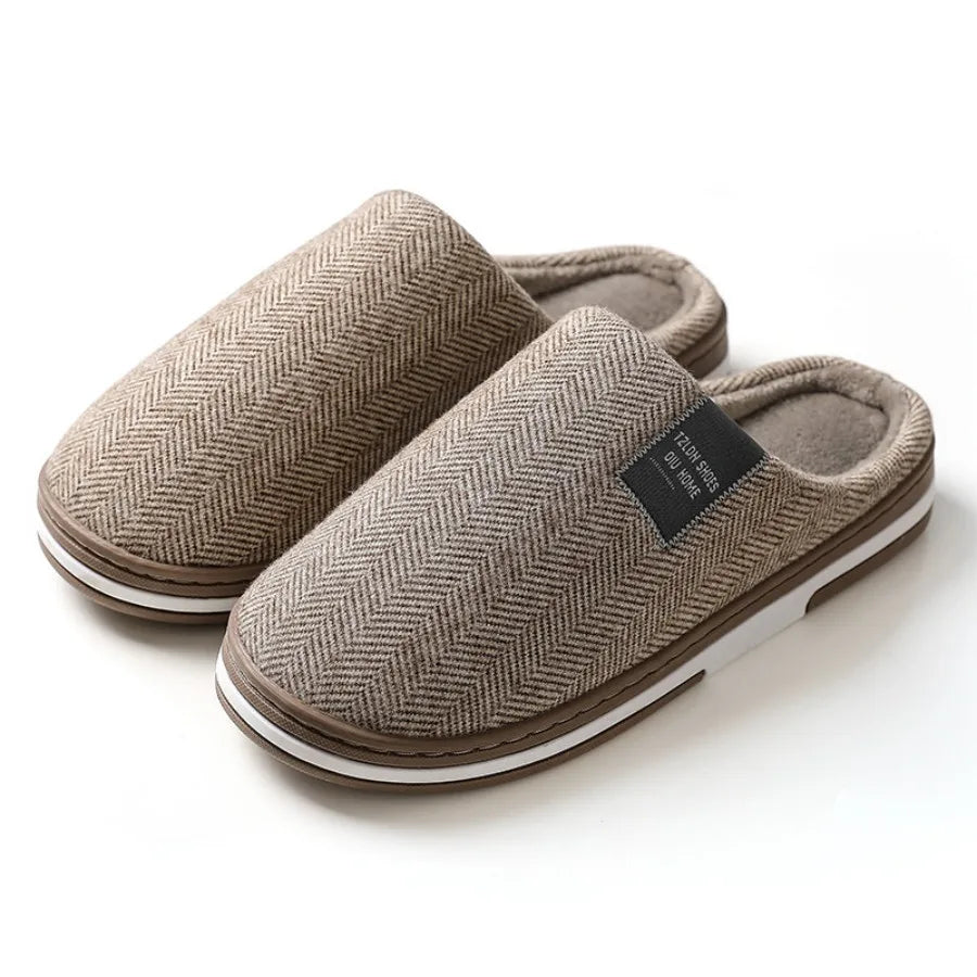 Men's Slip on House Shoes with Non-Slip Sole