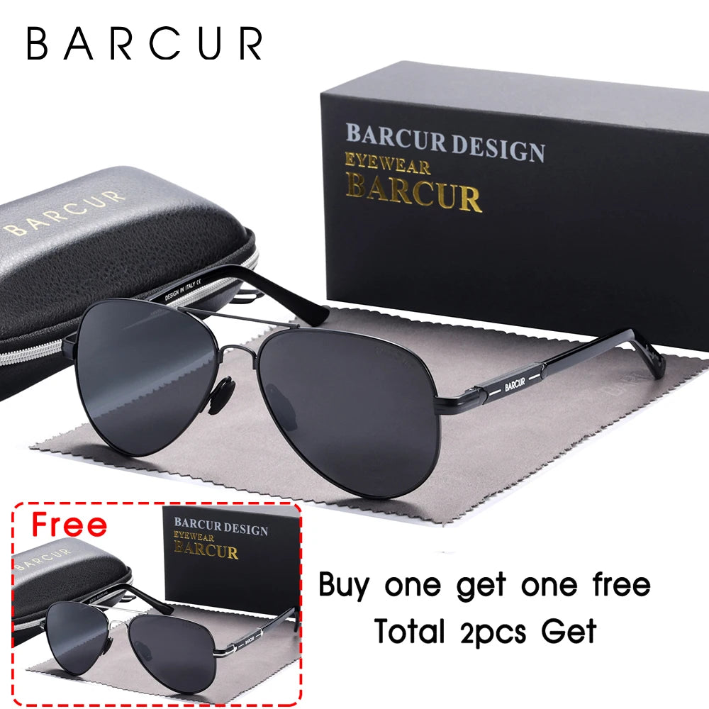 Men's Polarized Aviator Sunglasses