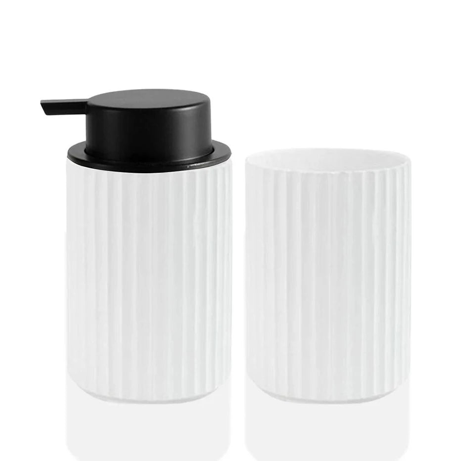 Soap Dispenser and Tooth Brush Holder
