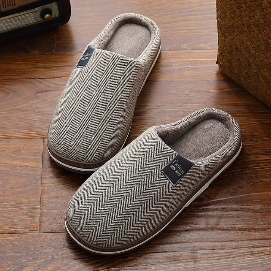 Men's Slip on House Shoes with Non-Slip Sole