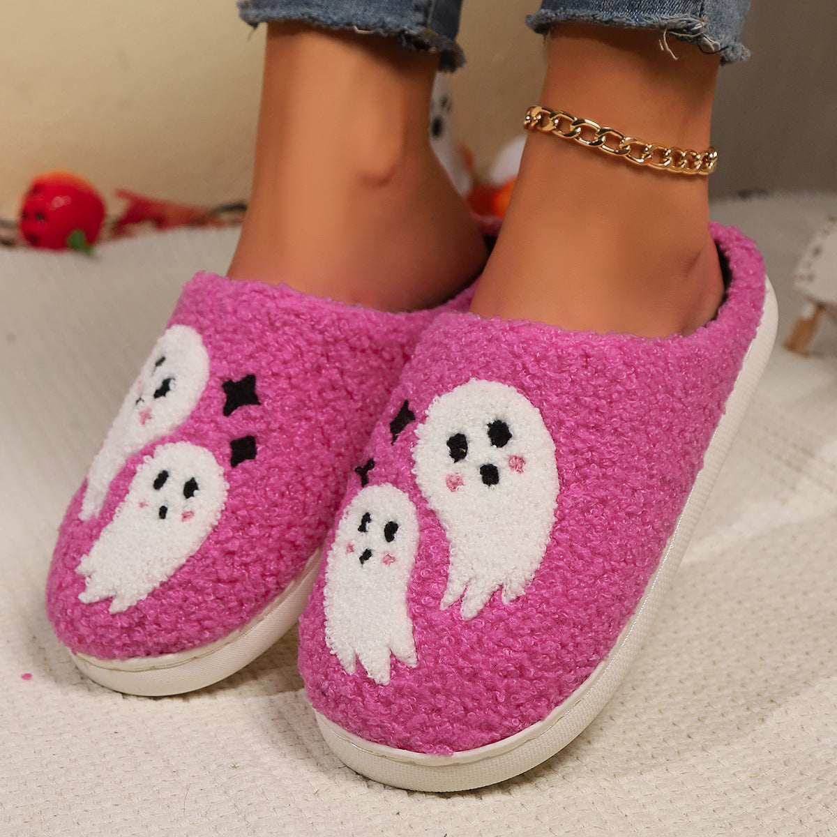 Halloween Ghost Slippers