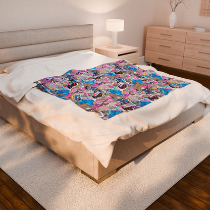 Y2K- Velveteen Plush Blanket