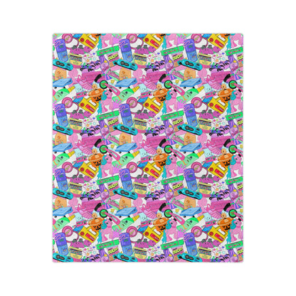 90s Baby-Velveteen Microfiber Blanket