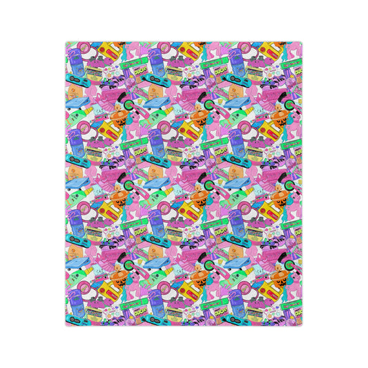 90s Baby-Velveteen Microfiber Blanket