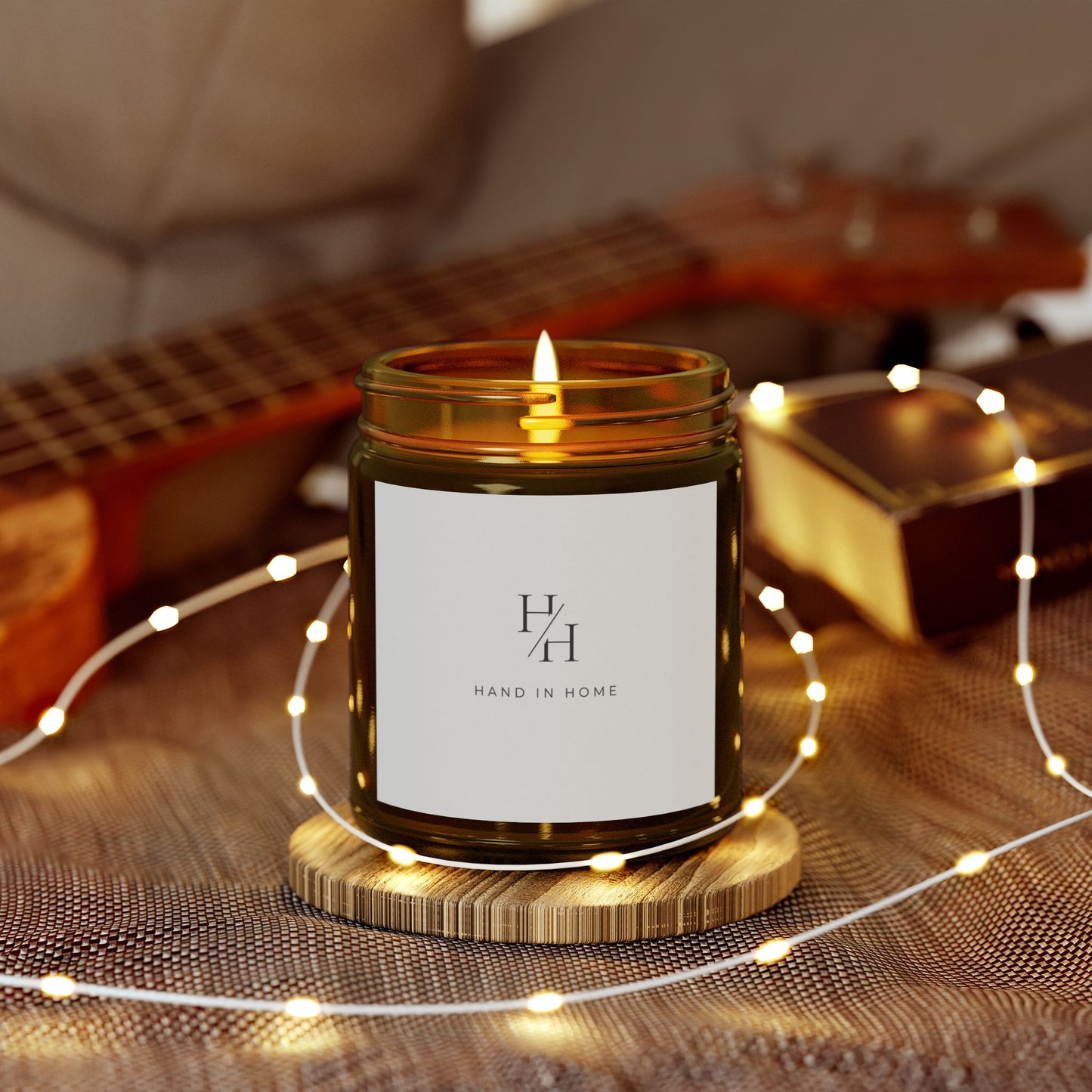 Scented Candles, Coconut Apricot Wax (4oz, 9oz)
