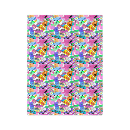 90s Baby-Velveteen Microfiber Blanket