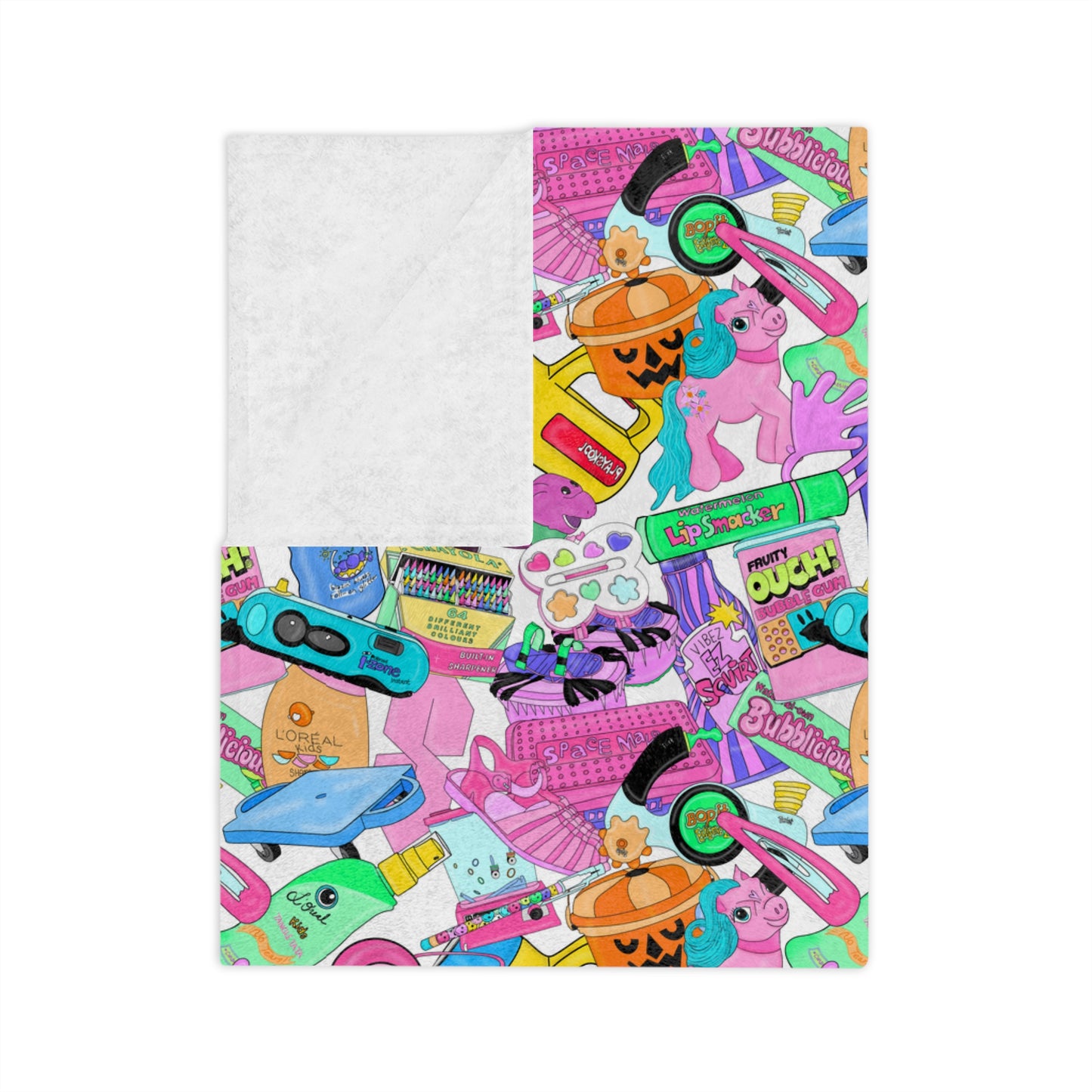 90s Baby-Velveteen Microfiber Blanket