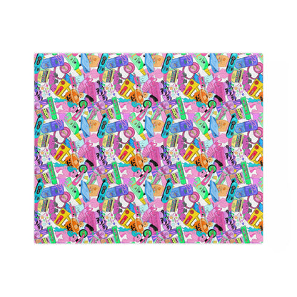90s Baby-Velveteen Microfiber Blanket