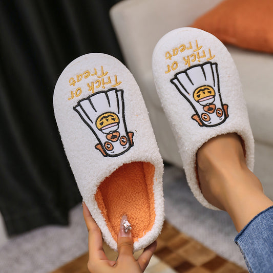 Halloween Dog Ghost Slippers
