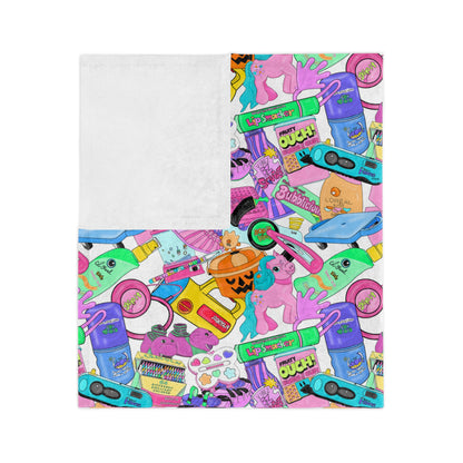 90s Baby-Velveteen Microfiber Blanket