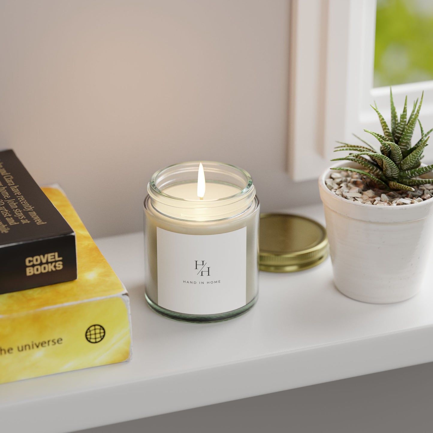 Scented Candles, Coconut Apricot Wax (4oz, 9oz)