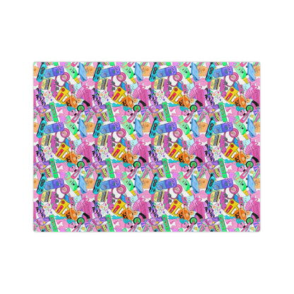 90s Baby-Velveteen Microfiber Blanket