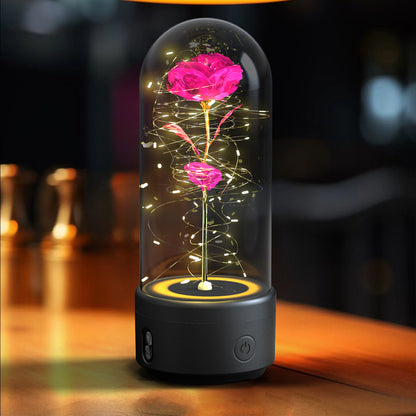 2 in 1 Rose LED Light and Speaker