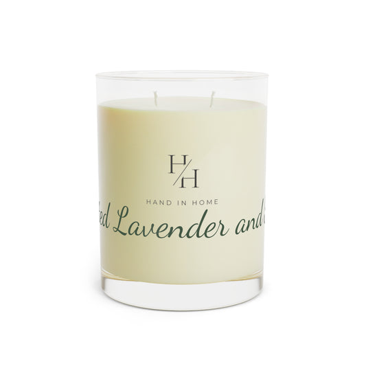 Scented Candle - Full Glass, 11oz