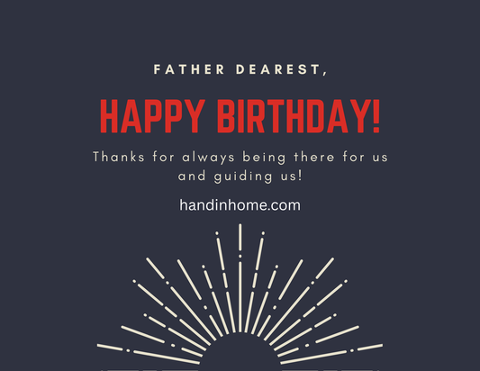 Hand In Home Gift Card - For Dad