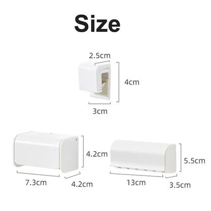 Wall Mounted Tooth Brush Holder
