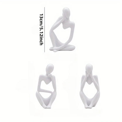 Abstract Thinker Statue