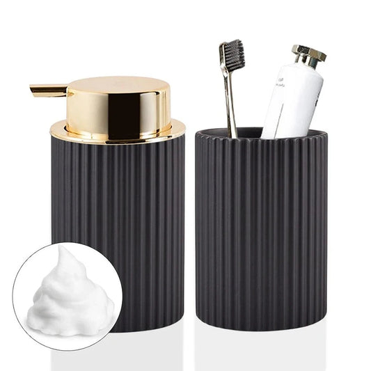 Soap Dispenser and Tooth Brush Holder