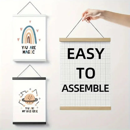 Teak Poster Hanger