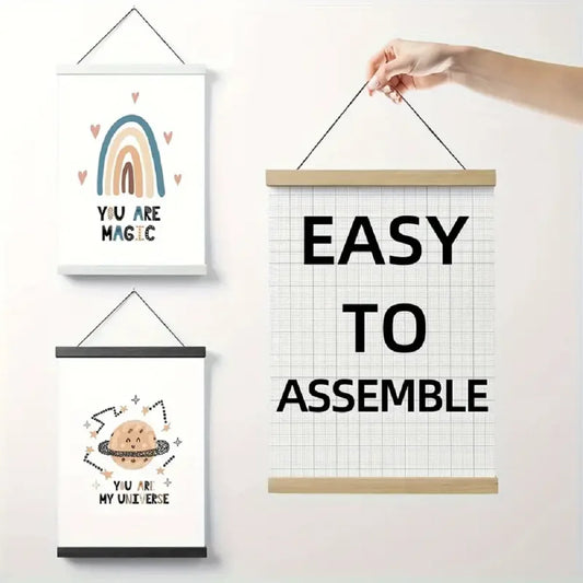 Teak Poster Hanger