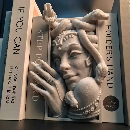 Medusa Figurine Bookend