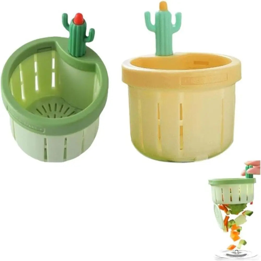 Cactus Kitchen Sink Drain Strainer Easy Cleaning Sink Drain Basket Food Waste Catcher for Kitchen Tools