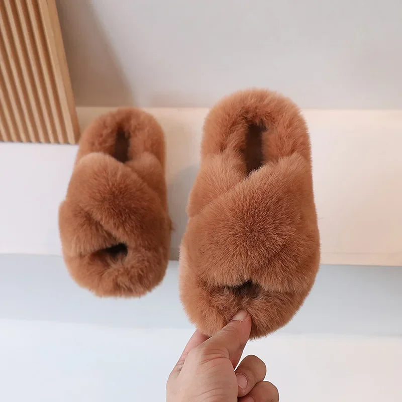 Children's Criss Cross Slippers