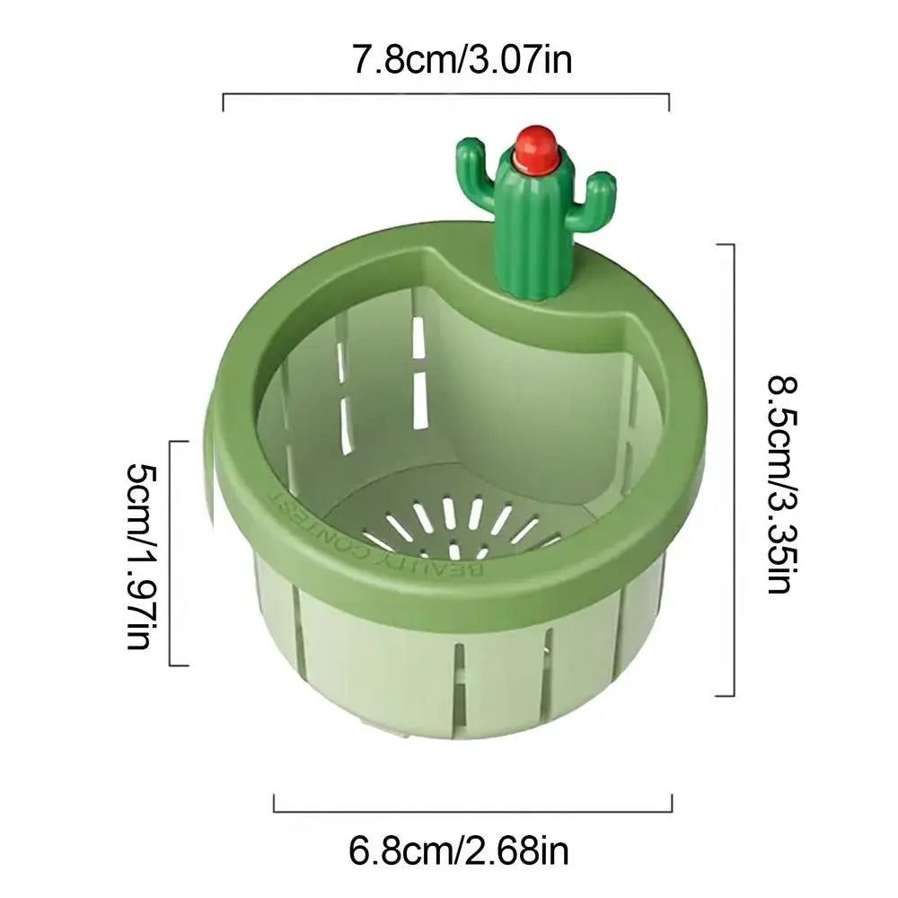 Cactus Kitchen Sink Drain Strainer Easy Cleaning Sink Drain Basket Food Waste Catcher for Kitchen Tools