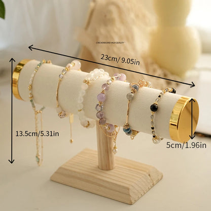 Jewelry T-Bar Display Stand Storage Rack