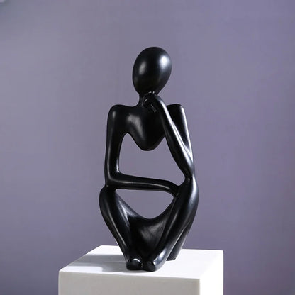 Abstract Thinker Statue