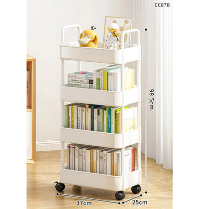 Rolling Multi-Tiered Storage Cart