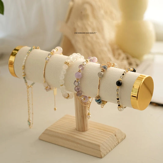 Jewelry T-Bar Display Stand Storage Rack