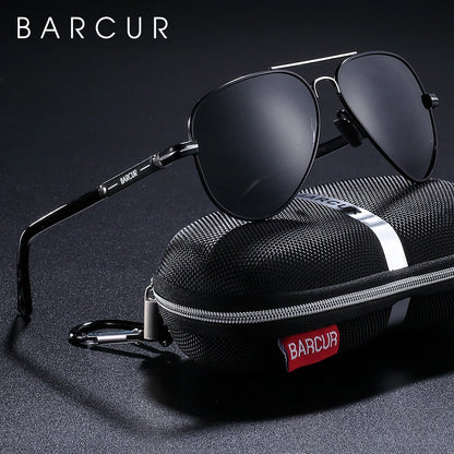 Men's Polarized Aviator Sunglasses