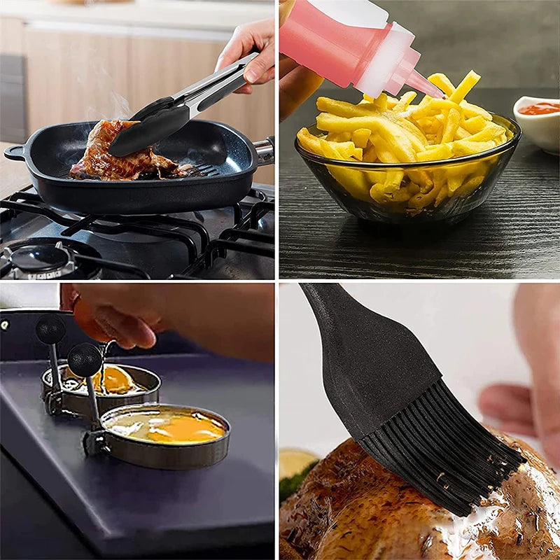 12 Piece Outdoor Griddle Accessory Set Kit