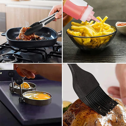 12 Piece Outdoor Griddle Accessory Set Kit