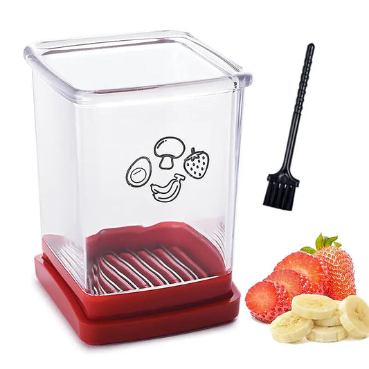 Fruit Cup Slicer with Brush