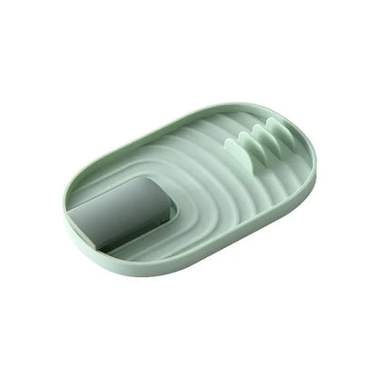 1 Piece Silicone Spoon and Lid Rest.