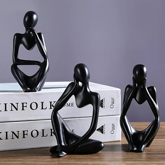 Abstract Thinker Statue