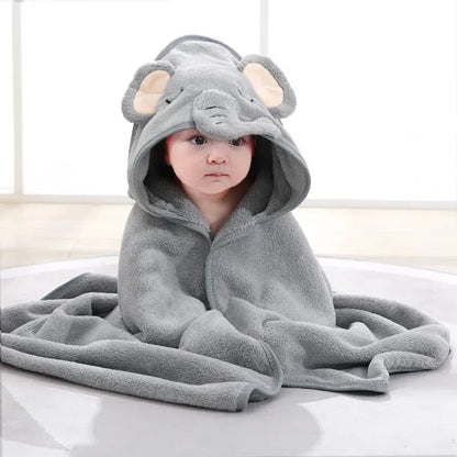 Hooded Bath Towel for Baby and Toddler