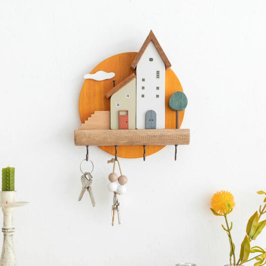 Wooden Decorative Key Hook