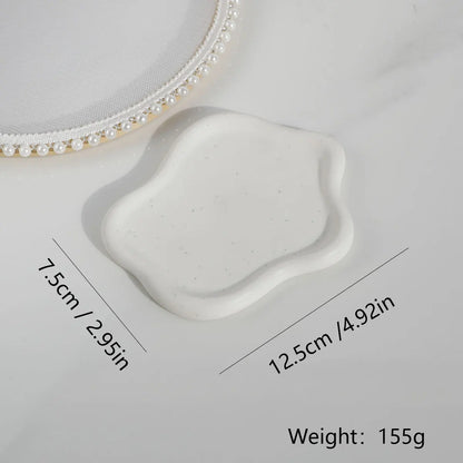Abstract Ceramic Jewelry Dish