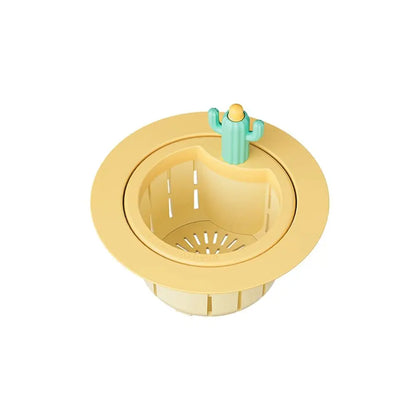 Cactus Kitchen Sink Drain Strainer Easy Cleaning Sink Drain Basket Food Waste Catcher for Kitchen Tools