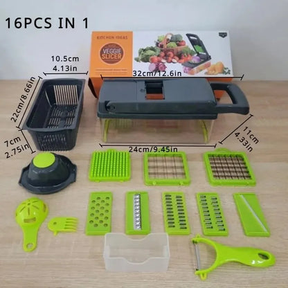 16 Piece Vegetable Chopper