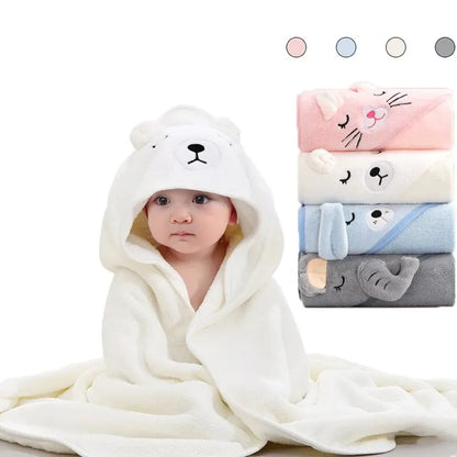 Hooded Bath Towel for Baby and Toddler