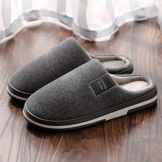Men's Slip on House Shoes with Non-Slip Sole