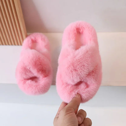 Children's Criss Cross Slippers