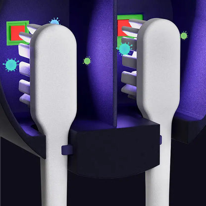 UV Sanitizing Tooth Brush Holder - Holds two brushes