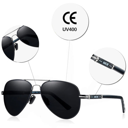 Men's Polarized Aviator Sunglasses