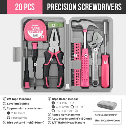 Hi-Spec Tool Kit in Pink