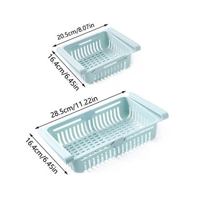 Adjustable Refrigerator Storage Basket